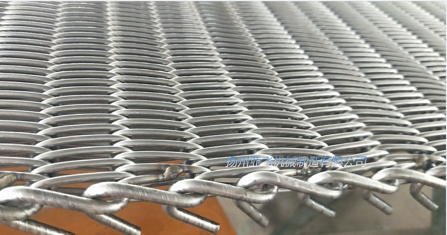 耐高溫網(wǎng)帶在網(wǎng)帶式燒結(jié)爐中的運(yùn)用。